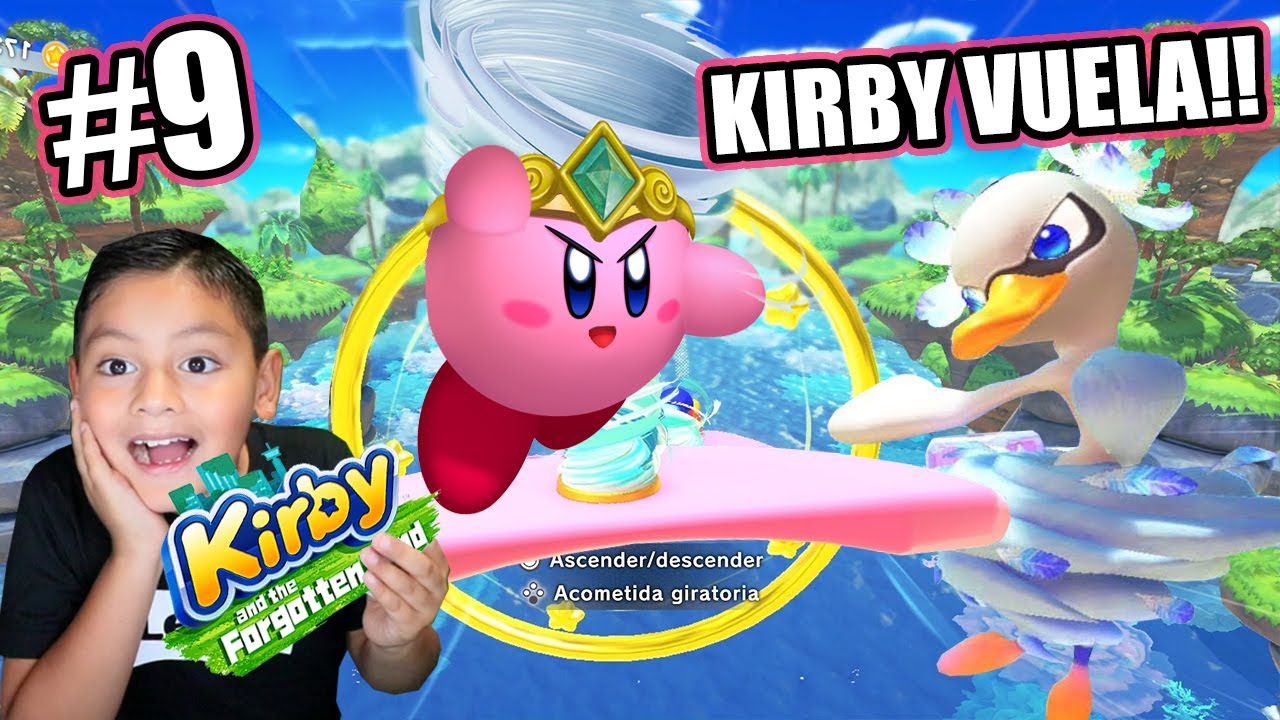 KIRBY PUEDE  VOLAR Y DESBLOQUEAMOS LA CASA DE KIRBY | Kirby Capitulo 9 en Español | Juegos Karim