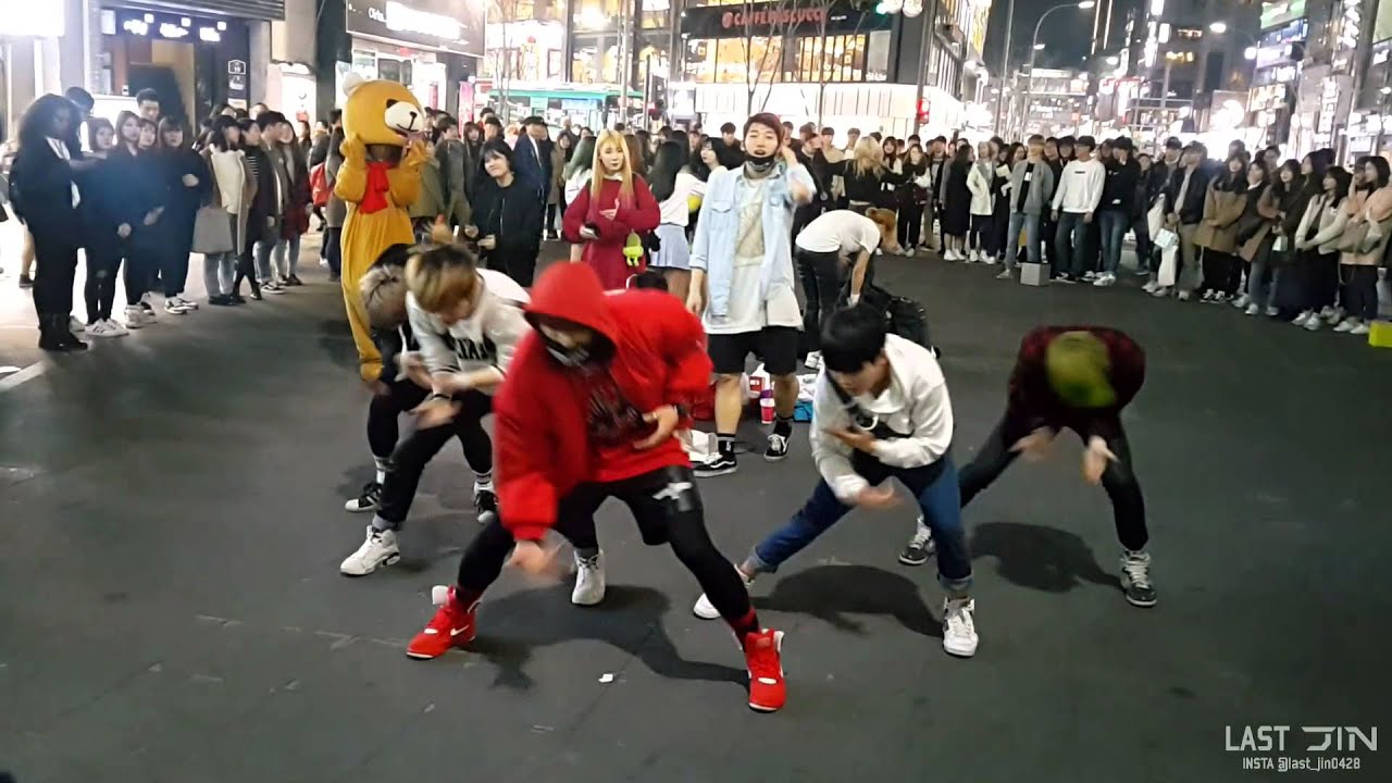 160304 디오비 dob 박진 BIGBANG 뱅뱅뱅 신촌 버스킹