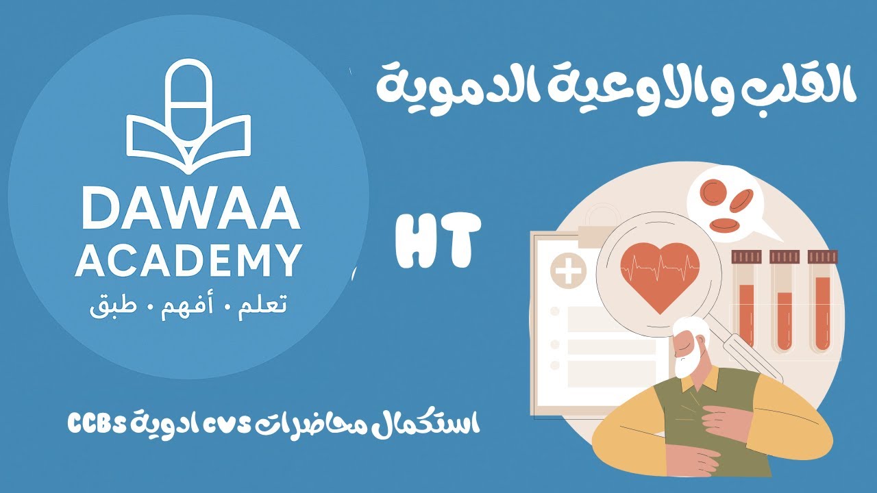 حاصرات قنوات الكالسيوم CCBs - دواء اكاديمي 