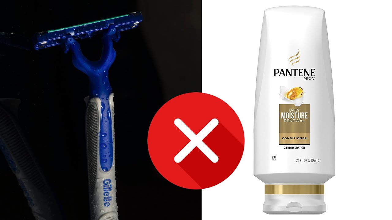 WHY Conditioner is a BAD Shave Cream | DIMITRIA SPARROW