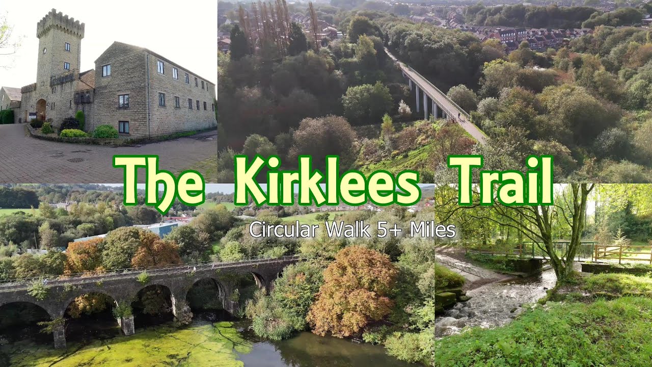 The Kirklees Trail 5+ Miles Circular Walk from Greenmount to Bury & Tottington.