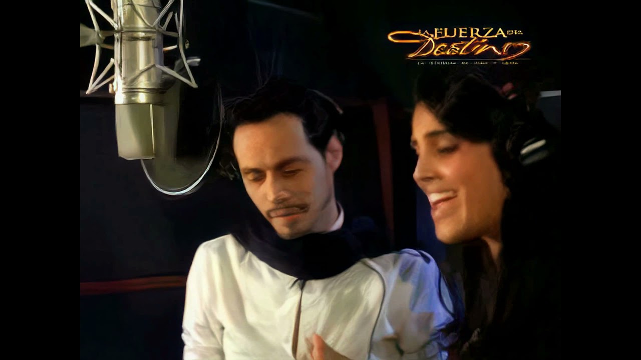Sandra Echeverr&iacute;a ft. Marc Anthony - La Fuerza Del Destino 1080p HD HQ