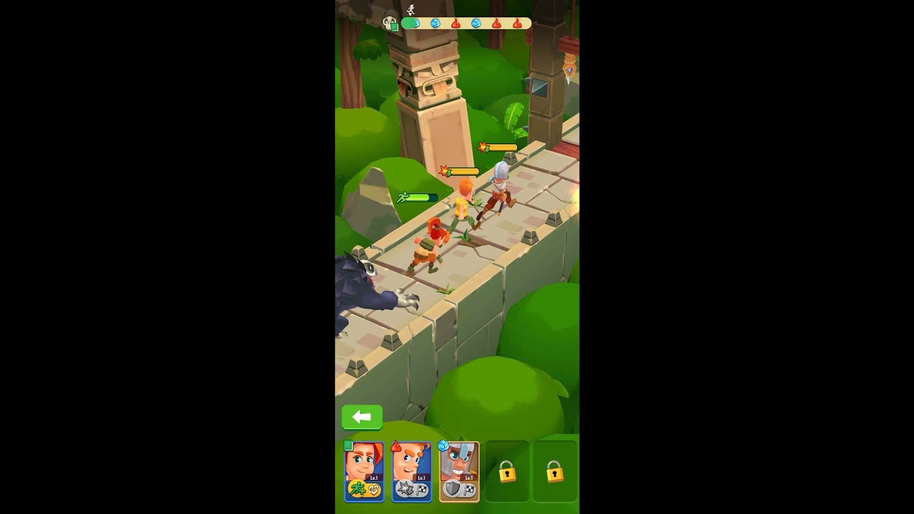 Temple Run: Idle Explorers (by Imangi Studios) - free casual game for Android and iOS - gameplay.