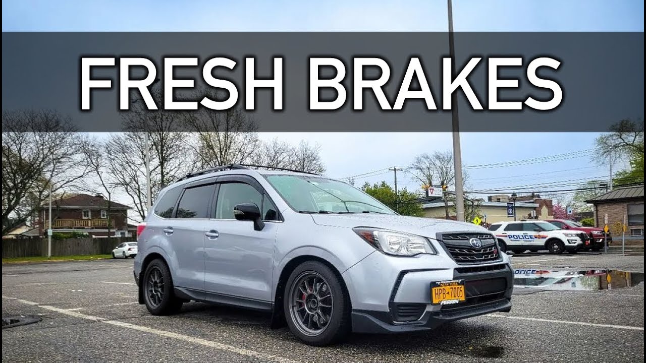 New Brakes for the Forester | 2014 - 2018 SUBARU FORESTER XT