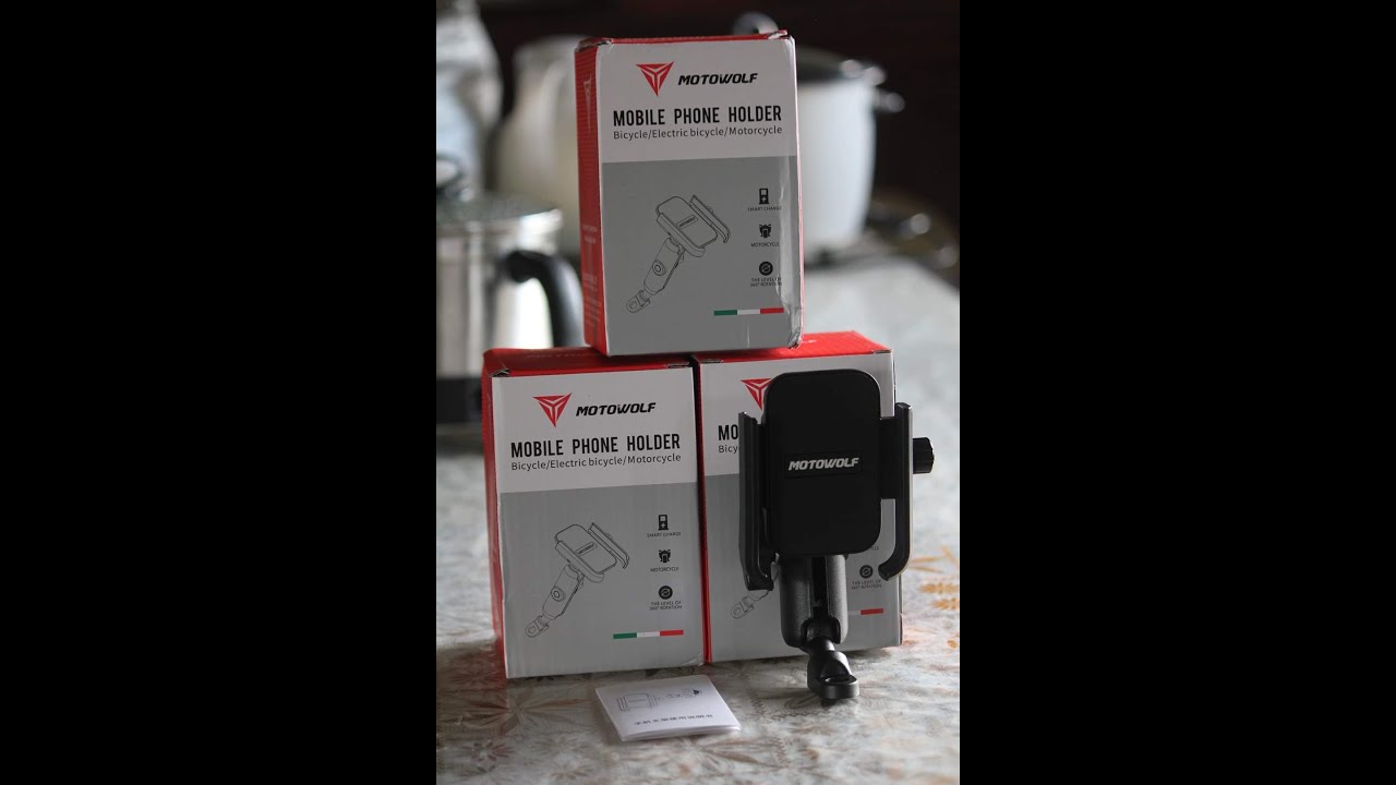Motowolf cp holder v3 installation clamp type