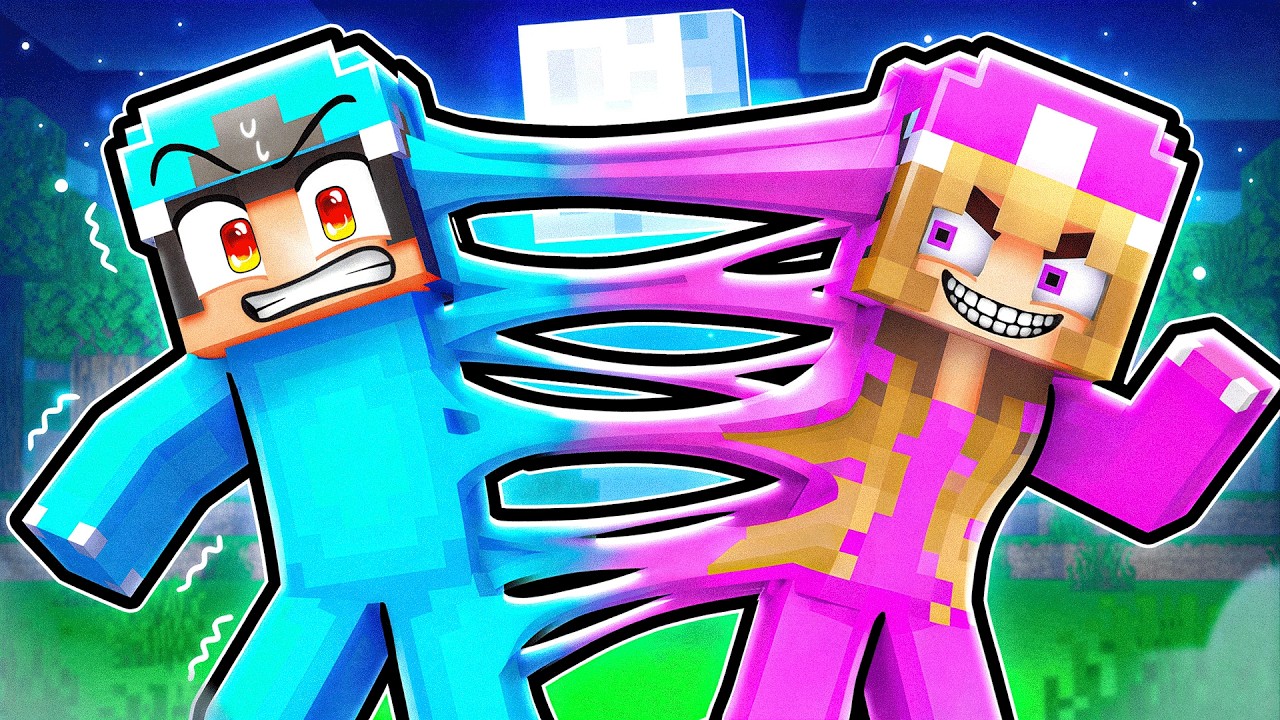 Omz and CRAZY FAN GIRL STALKER Love Story in Minecraft!
