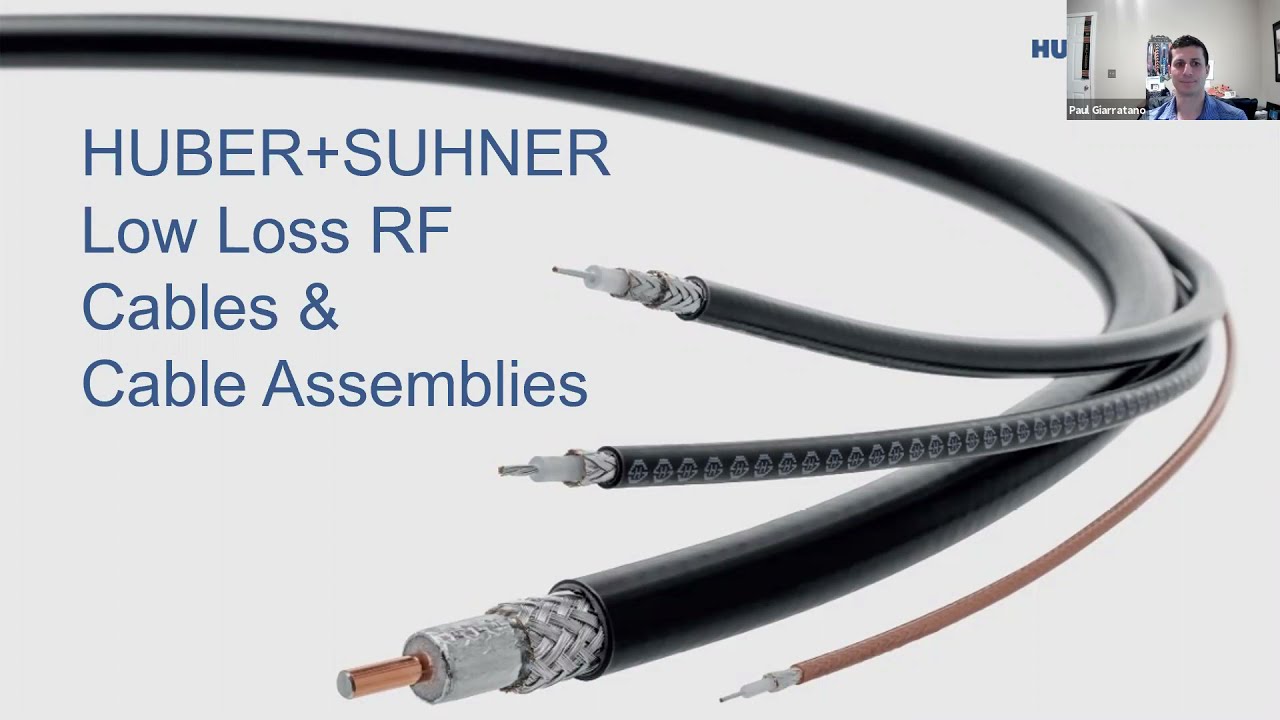 Rep Talk Episode 4 - Huber + Suhner RF Cables - 6 GHz and under