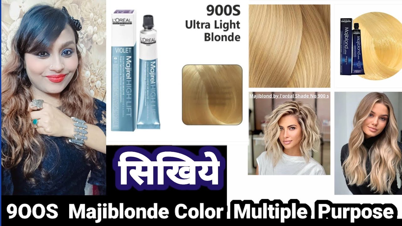 9OOS Majiblonde color multiple purpose / #lorealprofessional #lorealhaircolor expert Shyama's