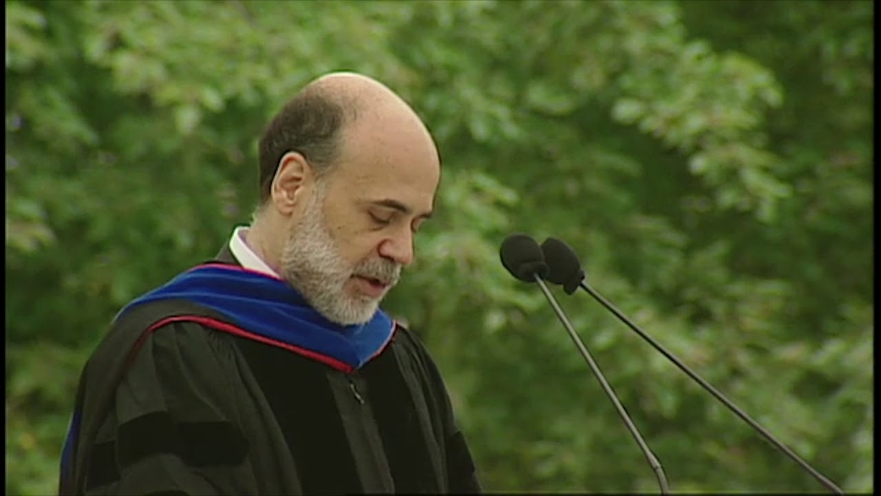 Ben Bernanke, MIT 2006 Commencement Address