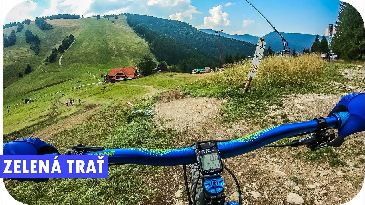 Bikepark Malinô Brdo Zelená Flow Trail Rookie Line│Veľká Fatra Medvedia Stopa