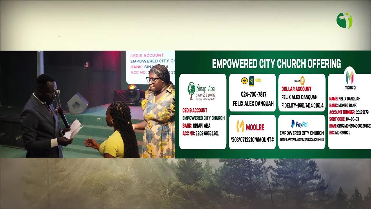 EMPOWERED CITY CHURCH  SUNDAY 3 SERVICES   JOIN US NOW!!!!