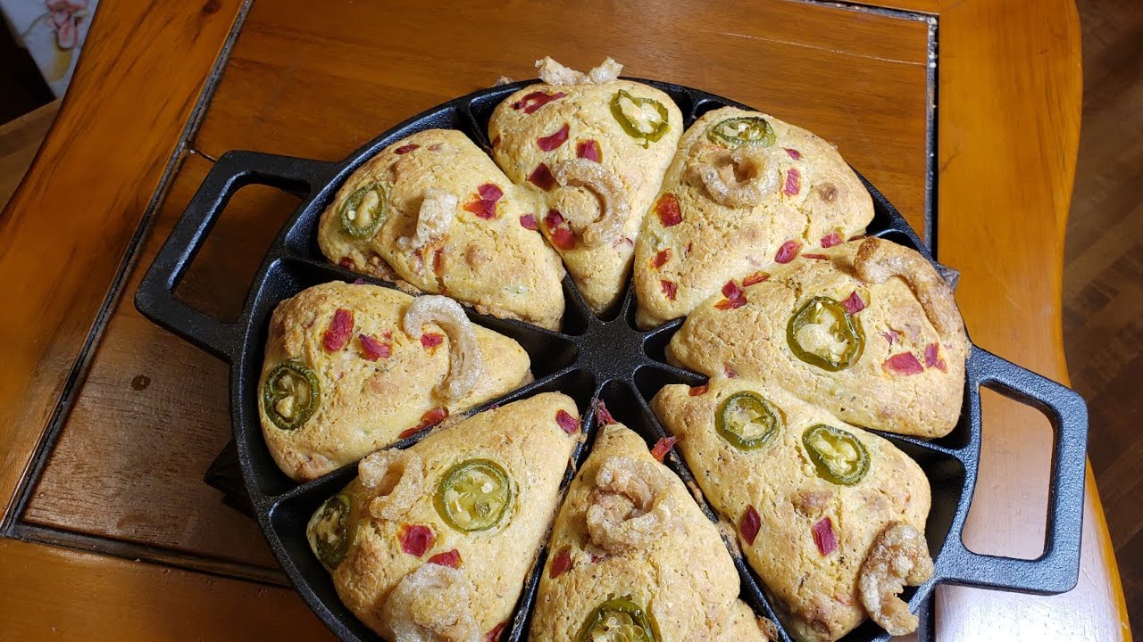 Хрустящий кукурузный хлеб из Луизианы