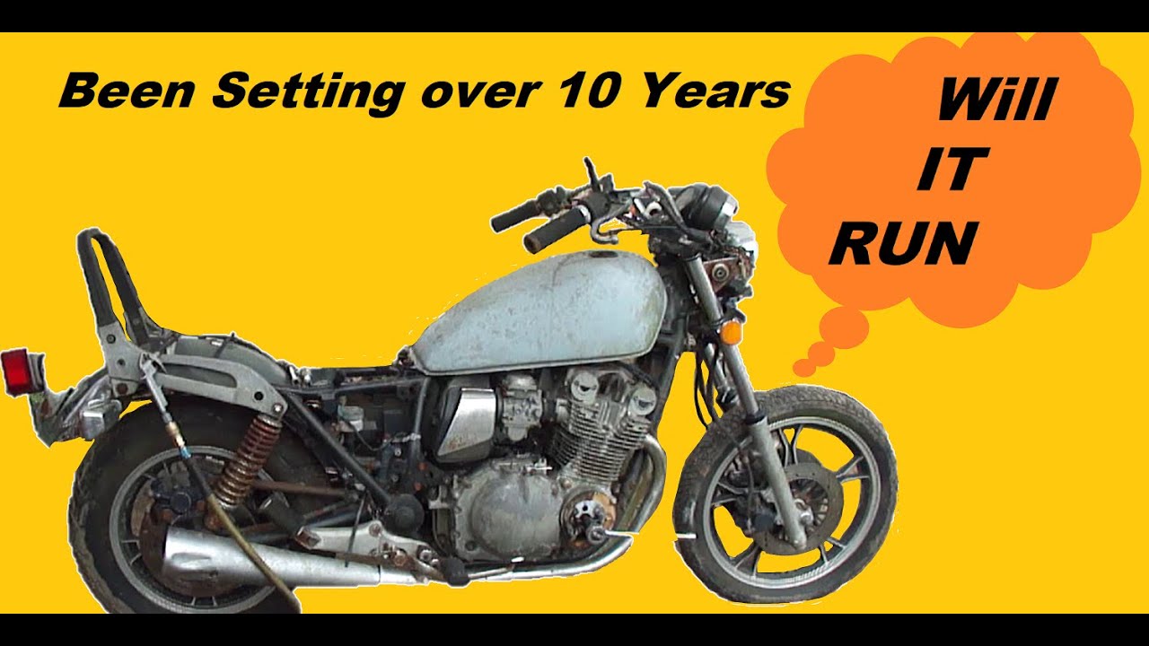 Заведётся ли этот Suzuki GS850 1981 года выпуска после более чем 10 лет простоя (Часть 1)?