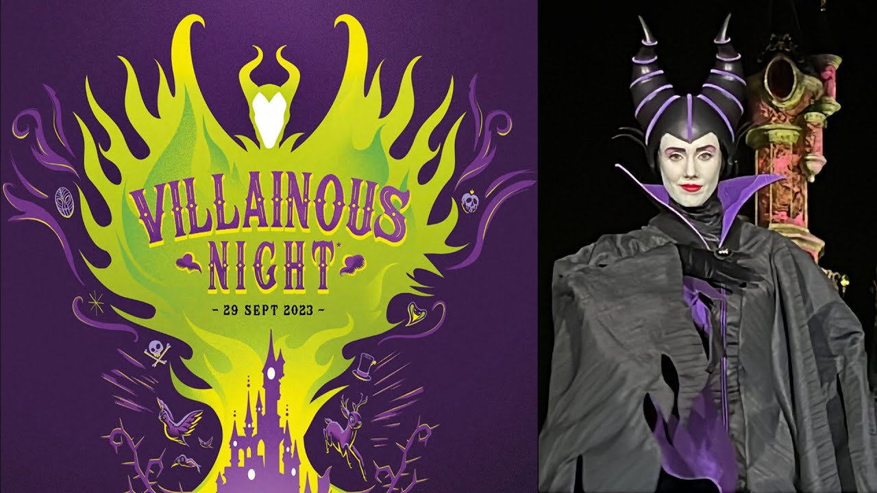 Villainous Night at Disneyland Paris - 2023 Character Montage and Fright Zones (Passholder Event)