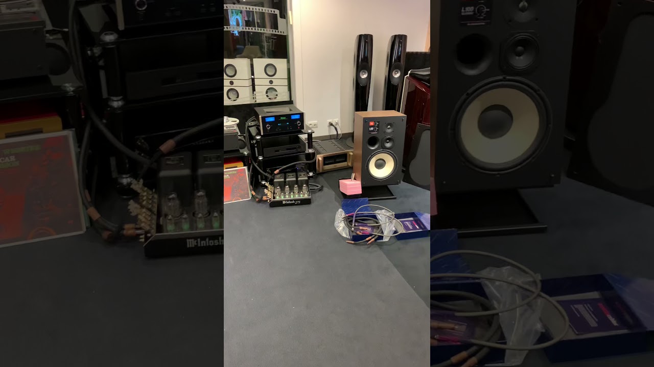 JBL L100 Classic + McIntosh C2700 + McIntosh Mc275 + McIntosh Mc2700 + Studer PR99 MK3