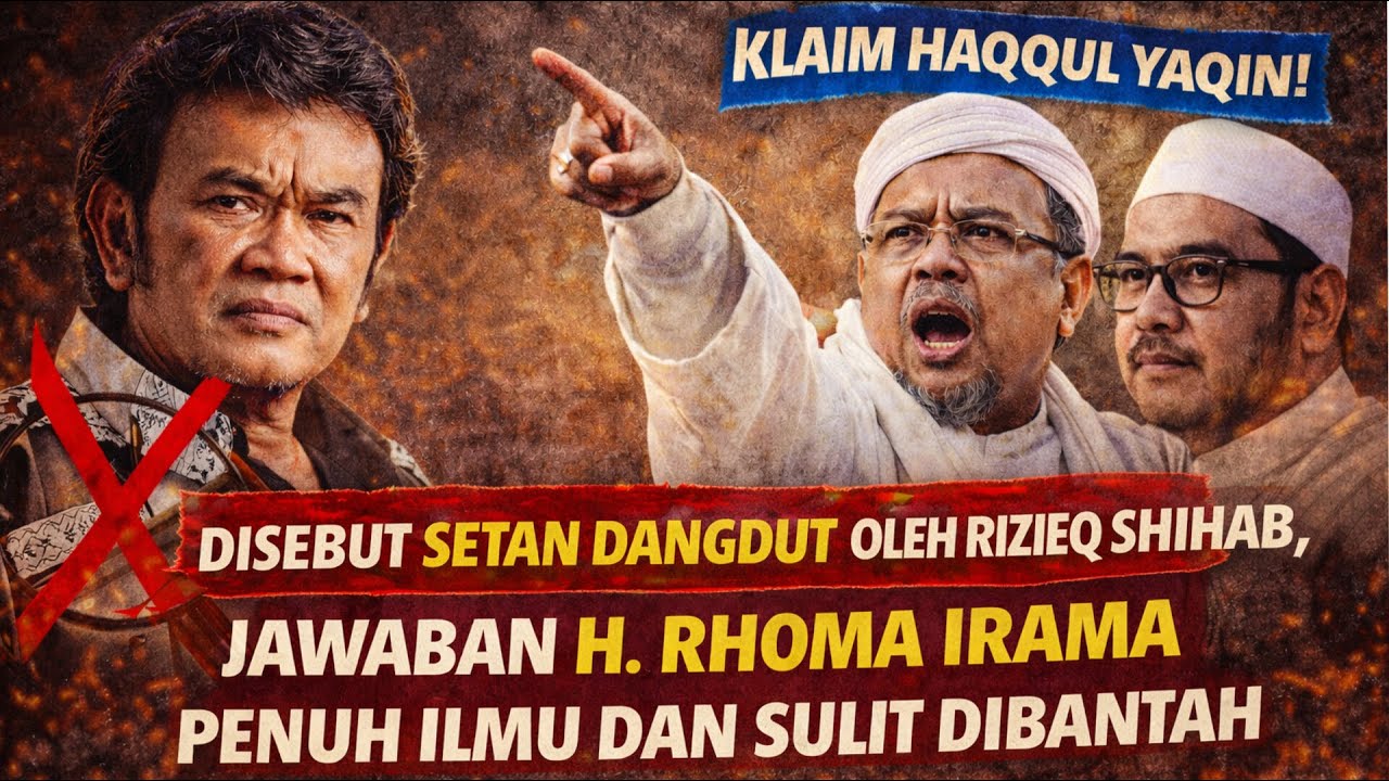 Disebut Setan Dangdut, H. Oma Irama Jawab Dengan Ilmu dan Dalil !