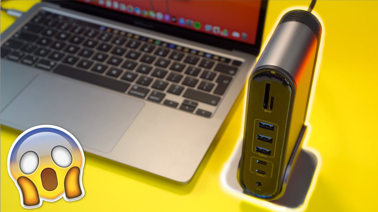 GDY BRAKNIE PORT&Oacute;W W MACBOOKU ✖️ - BASEUS HUB 17w1