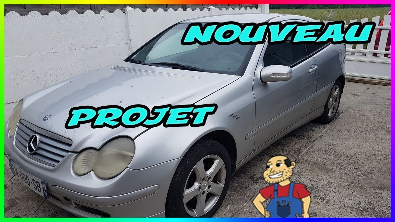 🔧  Projet Mercedes C 220 coupé  🔧    Ep # 1  la présentation 👍