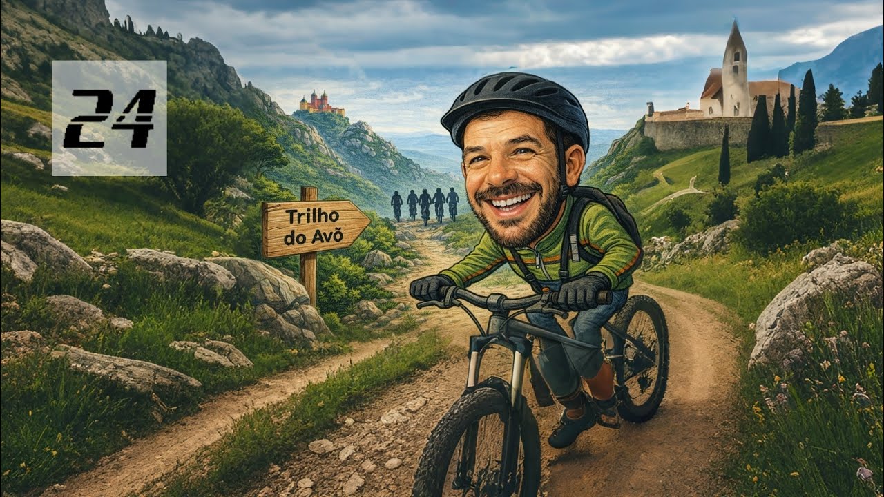 Bike . Ep24 . Novos trilhos, com companhia 