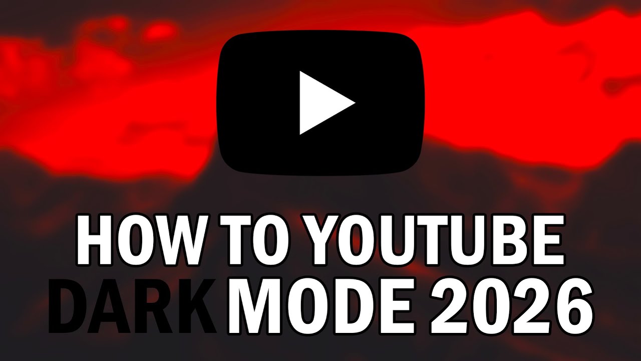How To ENABLE Dark Mode On YouTube PC & Laptop 2026 (How To Turn ON Dark Theme On YouTube PC 2026)