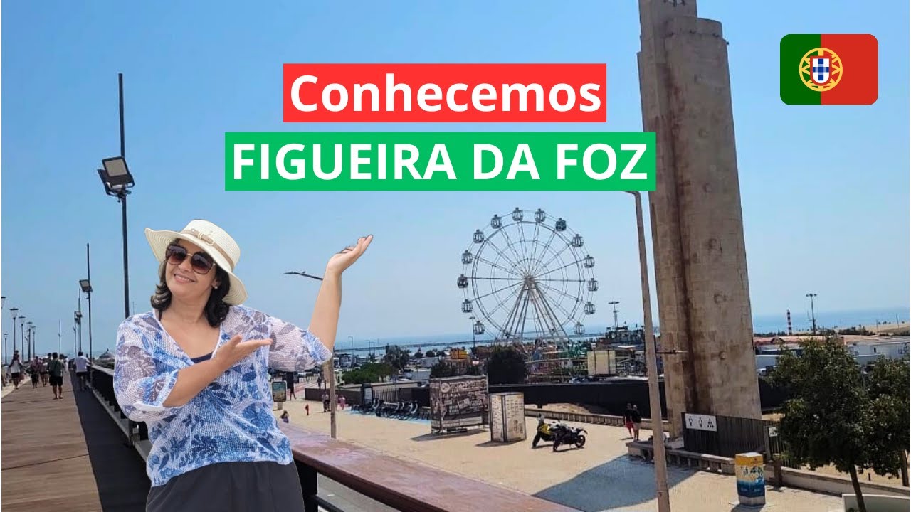 FIGUEIRA DA FOZ, PORTUGAL - QUE LUGAR INCRÍVEL 🇧🇷 🇵🇹