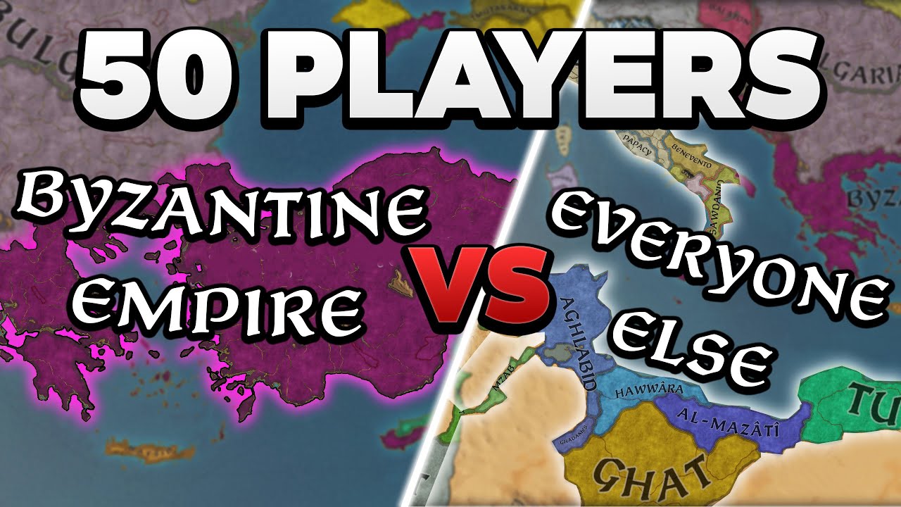 50 Players Battle to Restore the Roman Empire in CK3 Multiplayer