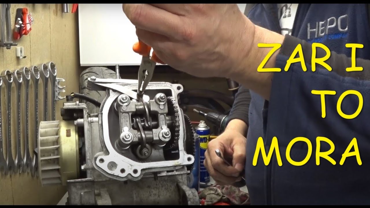 Kako se steluju ventili na cetvorotaktnom motoru.