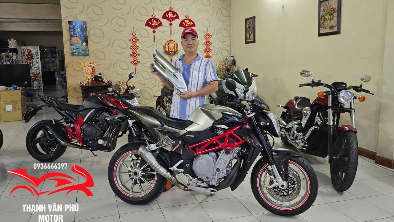 Xả Hàng Độc MV Agusta 1090RR 2016 & Máy Em Hàng Khủng. Thạnh Văn Phú Motor.