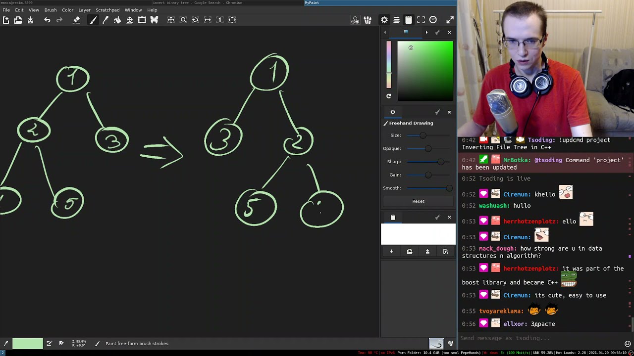 Inverting File Tree in C++