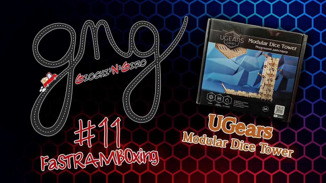 #11 FaSTRAMBOxing :: UGEARS - MODULAR DICE TOWER :: Giochi'N'Giro (ITA)