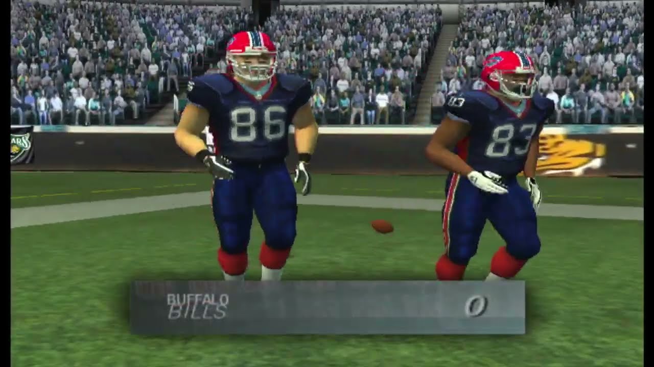 Madden NFL 09 (PS2) bills vs jaguars (at jacksonville)