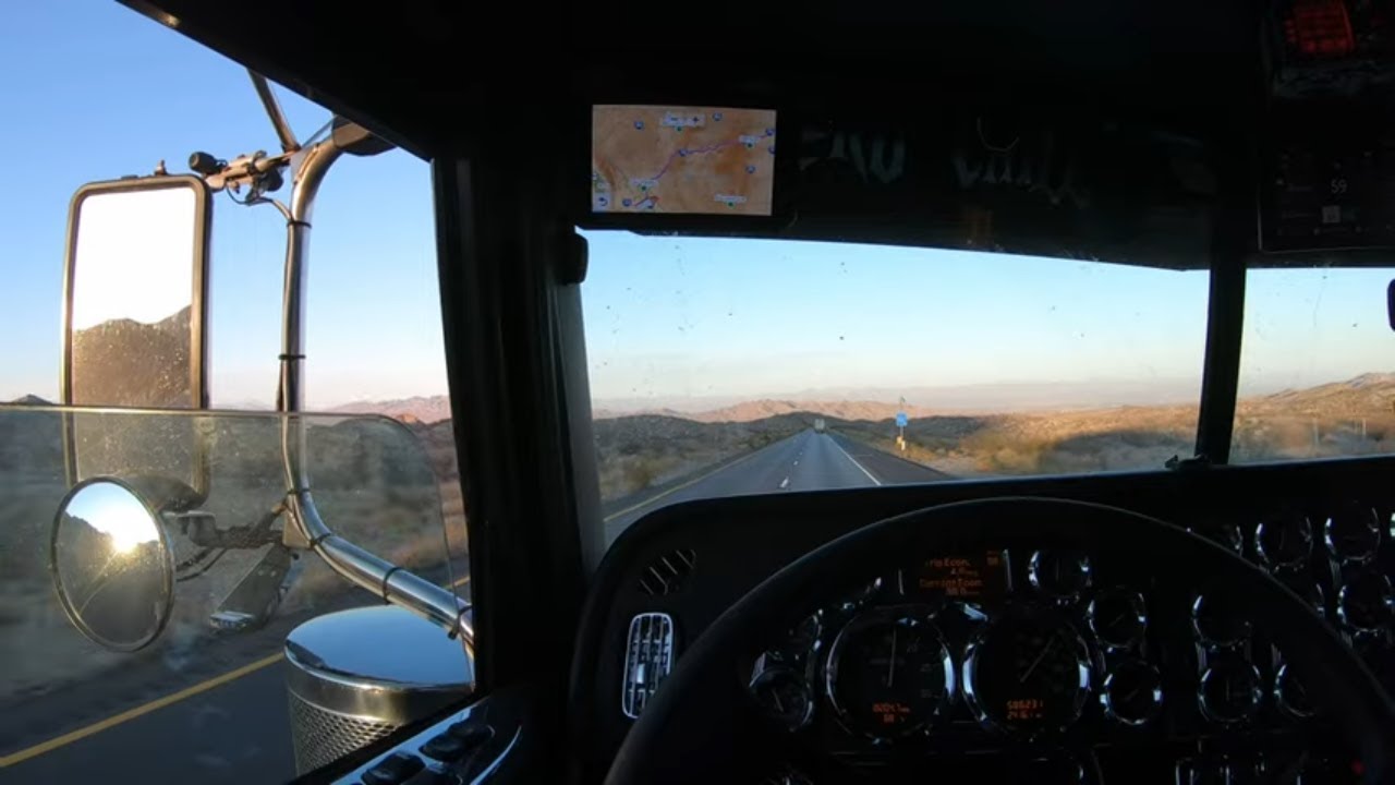 Перевозка грузов из Калифорнии в Висконсин на моем Peterbilt 389
