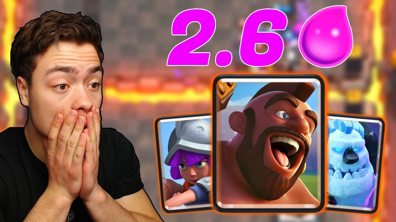 HALFUUR PUSHEN MET HOG RIDER 2.6! - Clash Royale