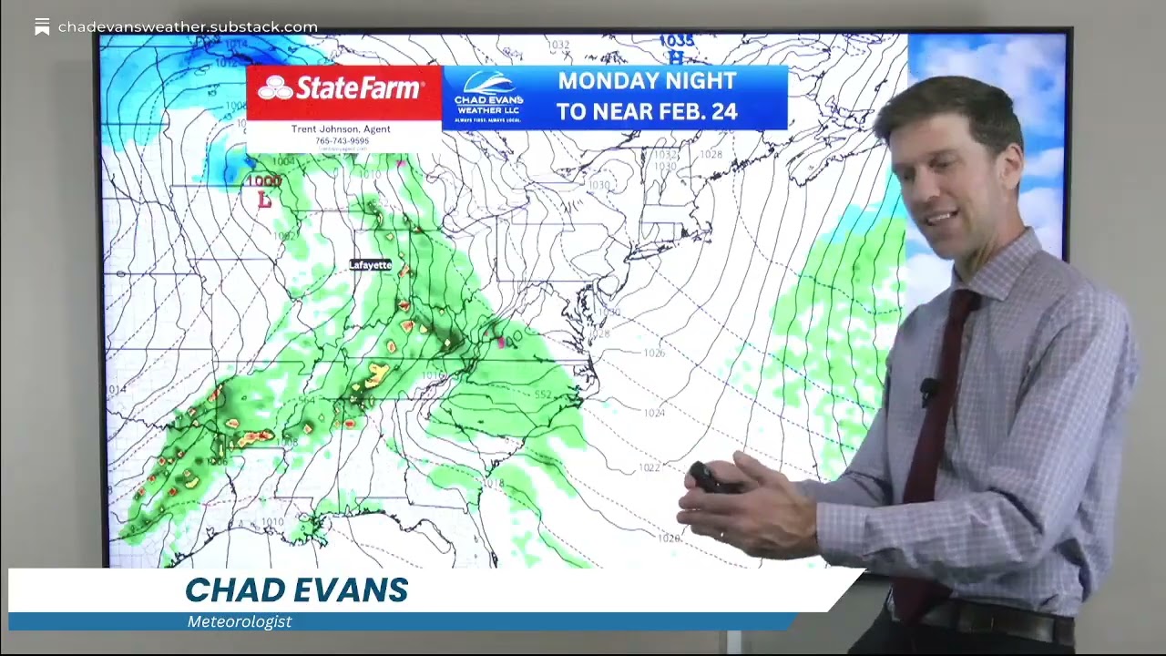 February 11, PM Weather Video Forecast