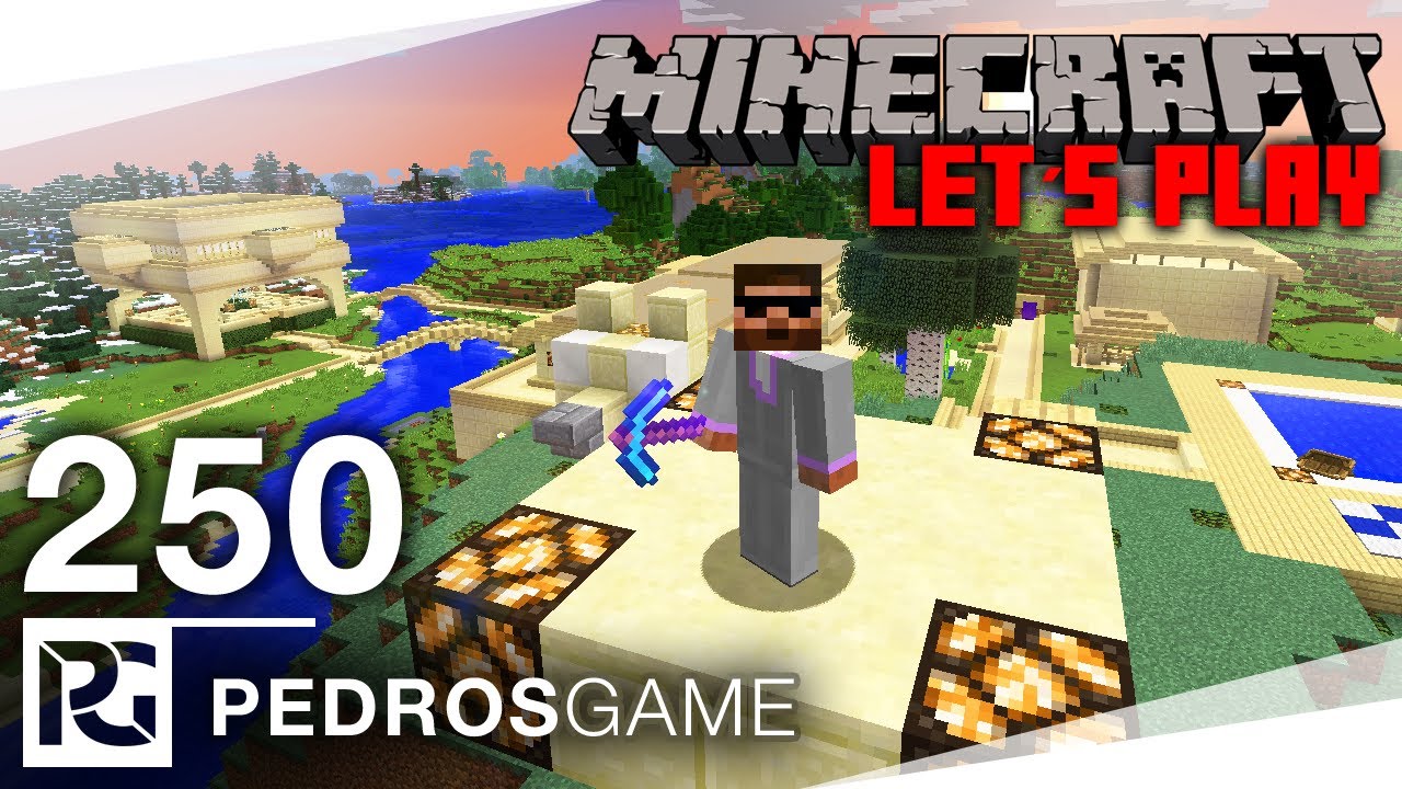 Minecraft Let's Play | E250 - WORLD TOUR!!! | Pedro