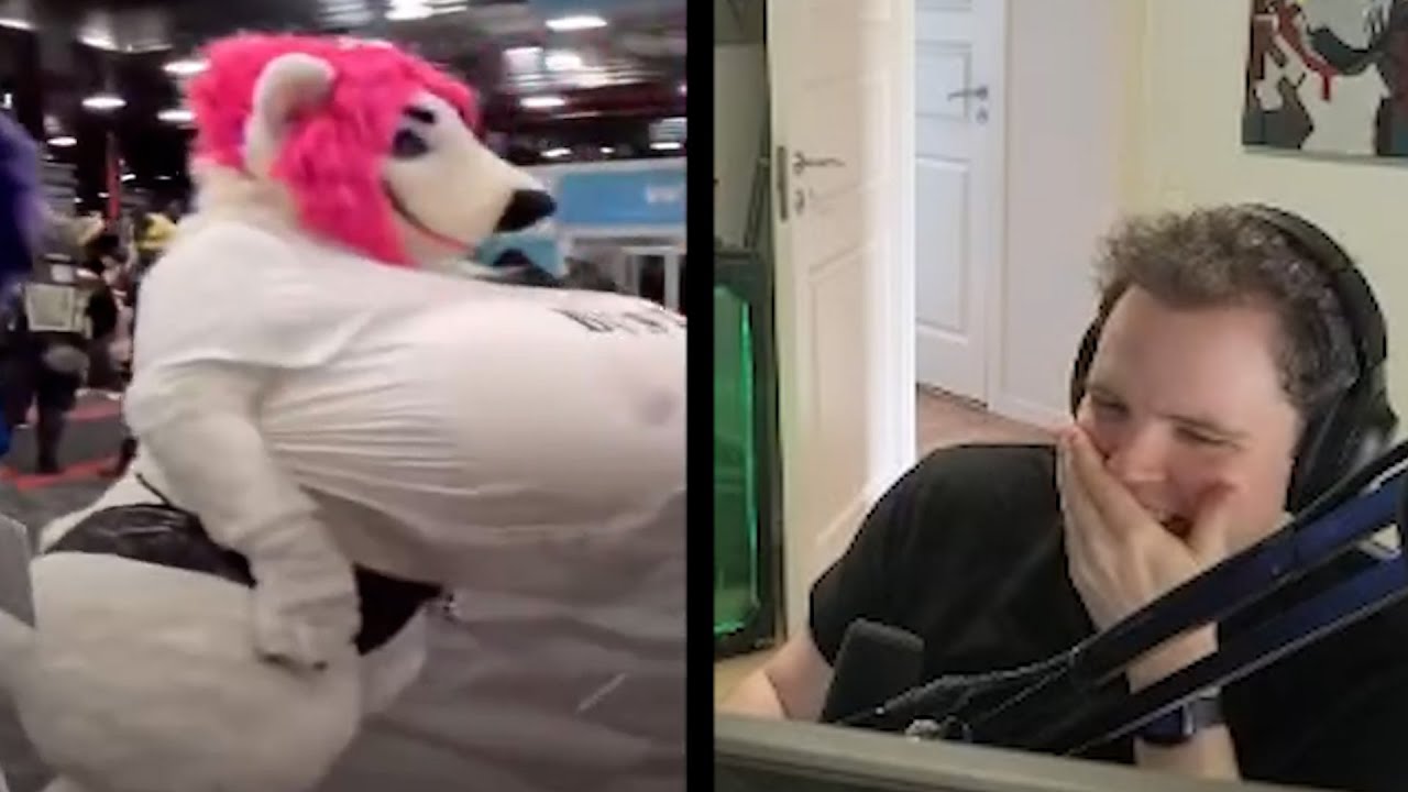 Bulldog Falls In Love With A Furry