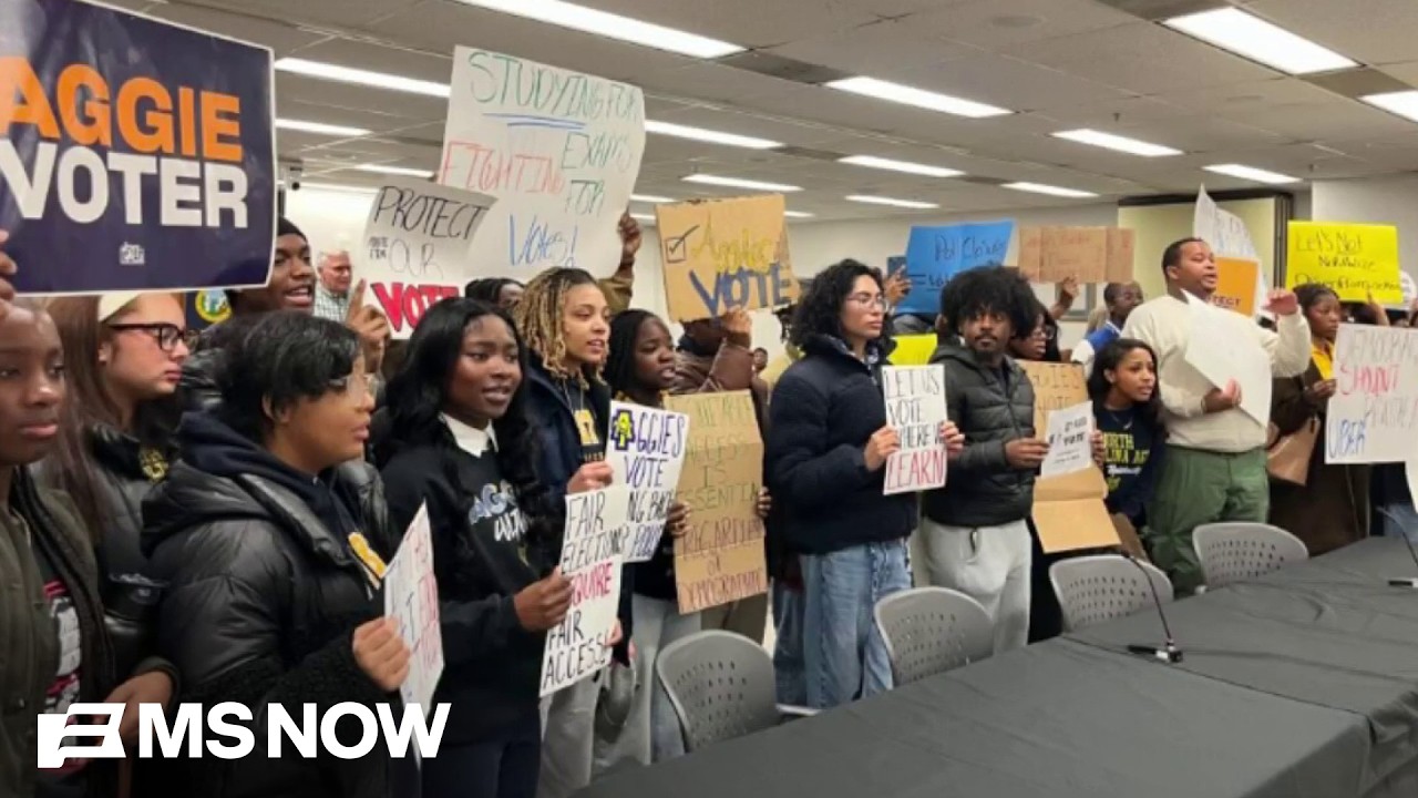'Modern-day poll tax': NC A&T students FIGHT&nbsp;GOP voting restrictions