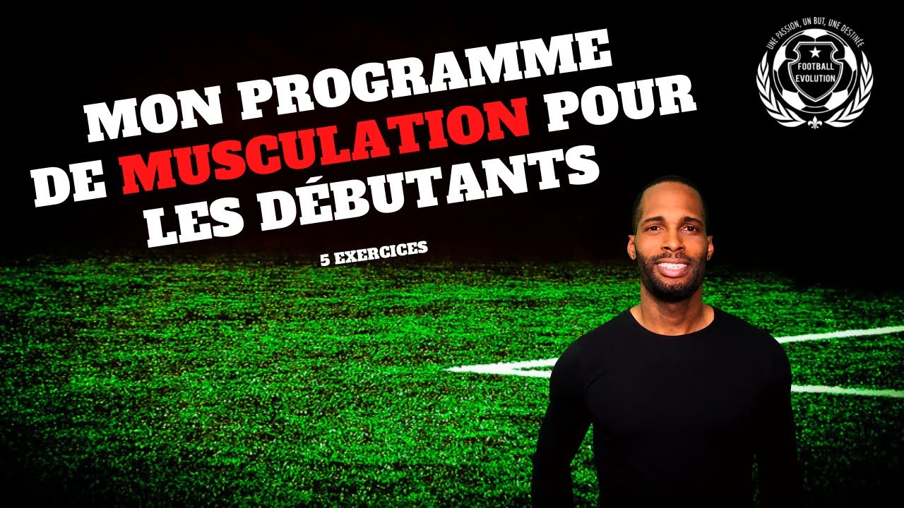 Programme de musculation debutant pour footballeur