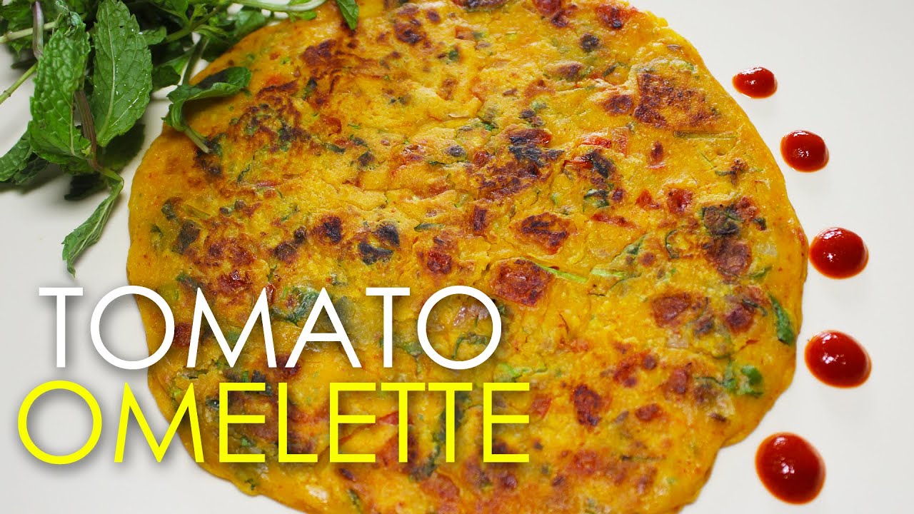 Tomato Omelette Recipe | South Indian Breakfast Dish | Veg Masala Omelette | Kanak's Kitchen