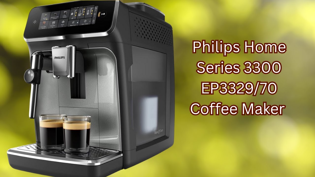 Discover Quiet, Flavorful Coffee Brewing – Philips Home Series 3300 Coffee Maker – REVIEW