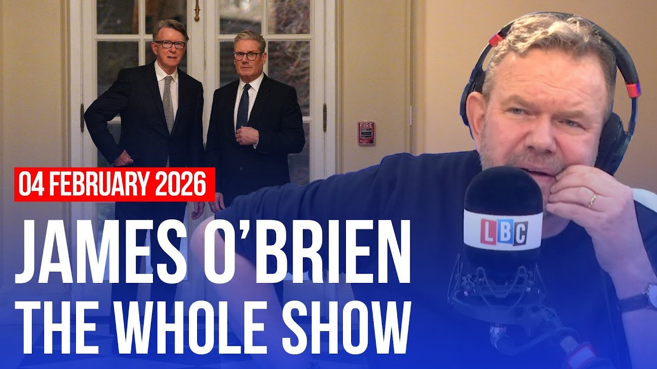 Starmer put a paedophile's friend in Britain's embassy | James O’Brien - The Whole Show
