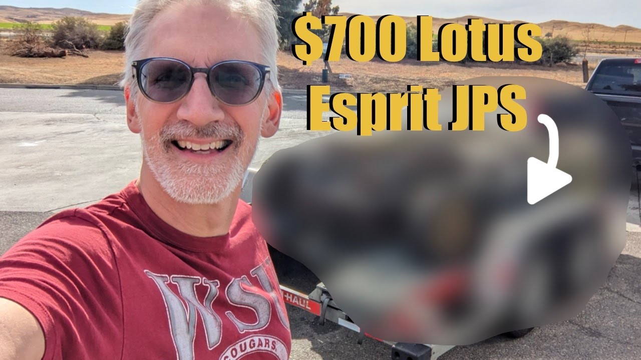 Я купил Lotus Esprit JPS за 700 долларов из коллекции Rudi Klein Junkyard!