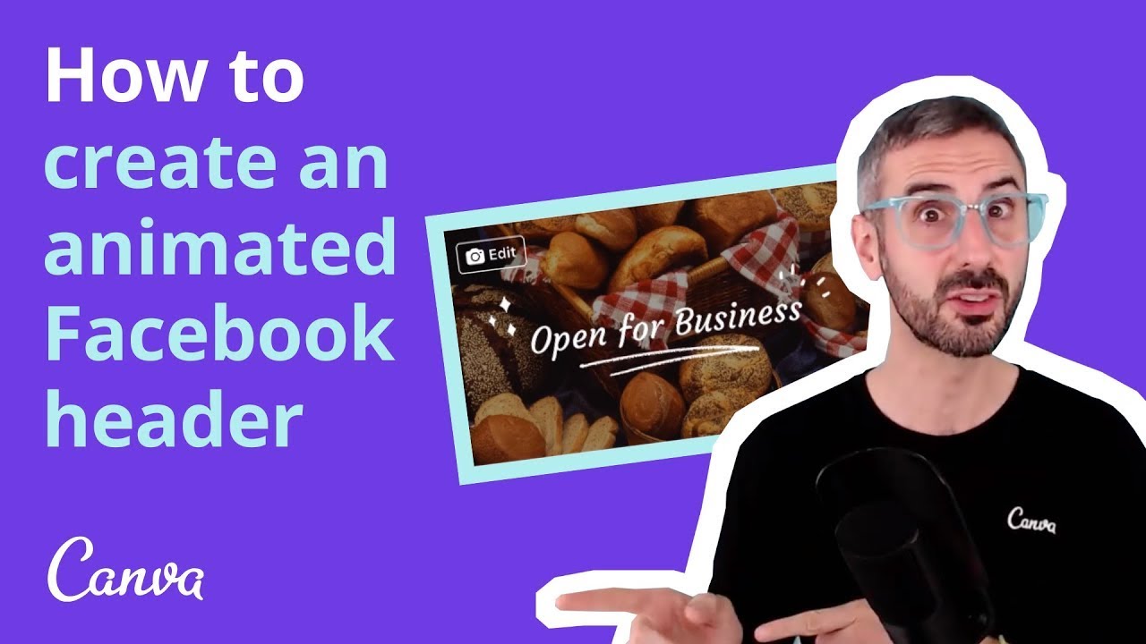 How to Create VIDEO Facebook COVERS with Canva