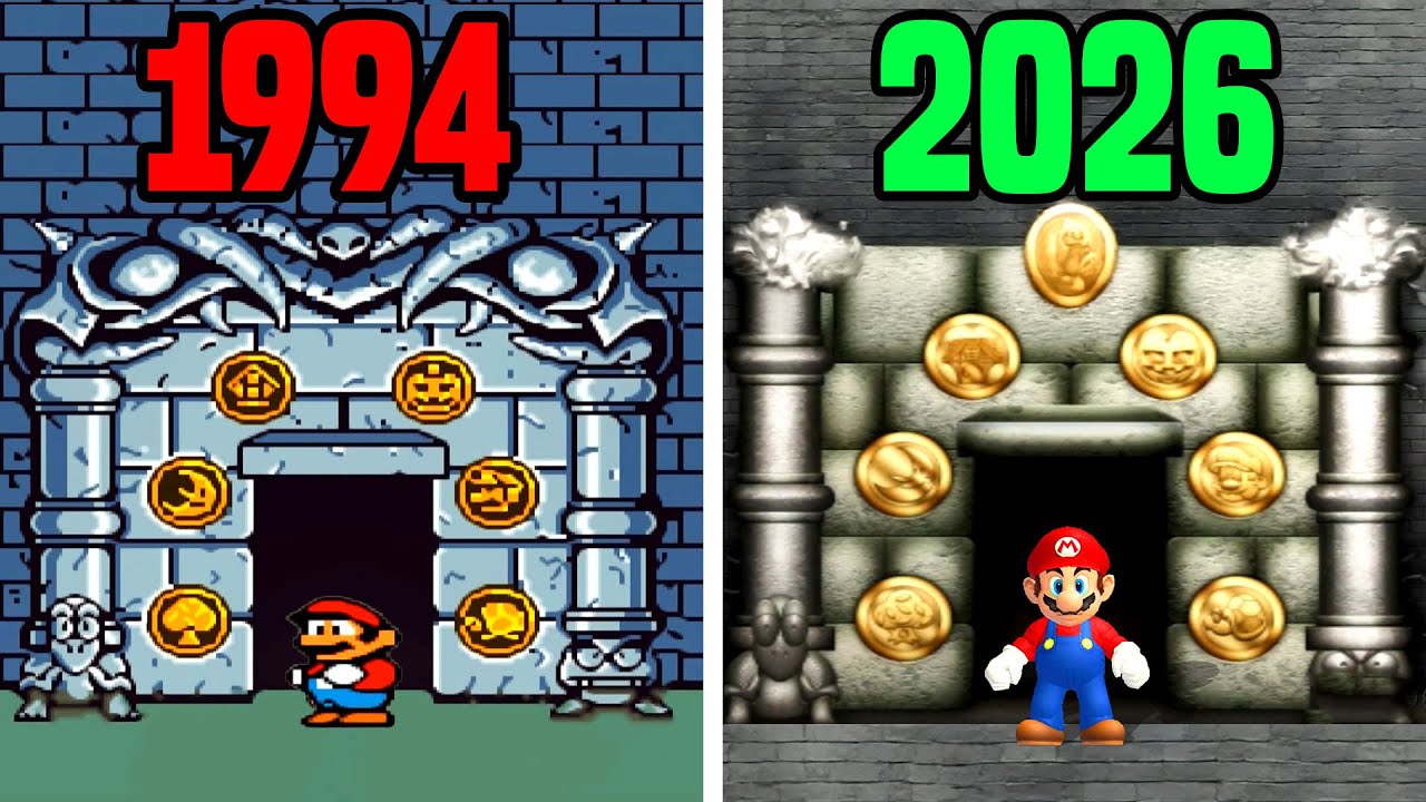 Super Mario Land 1 & 2 Remake New Super Mario Allstars [FULL GAME] (HD)