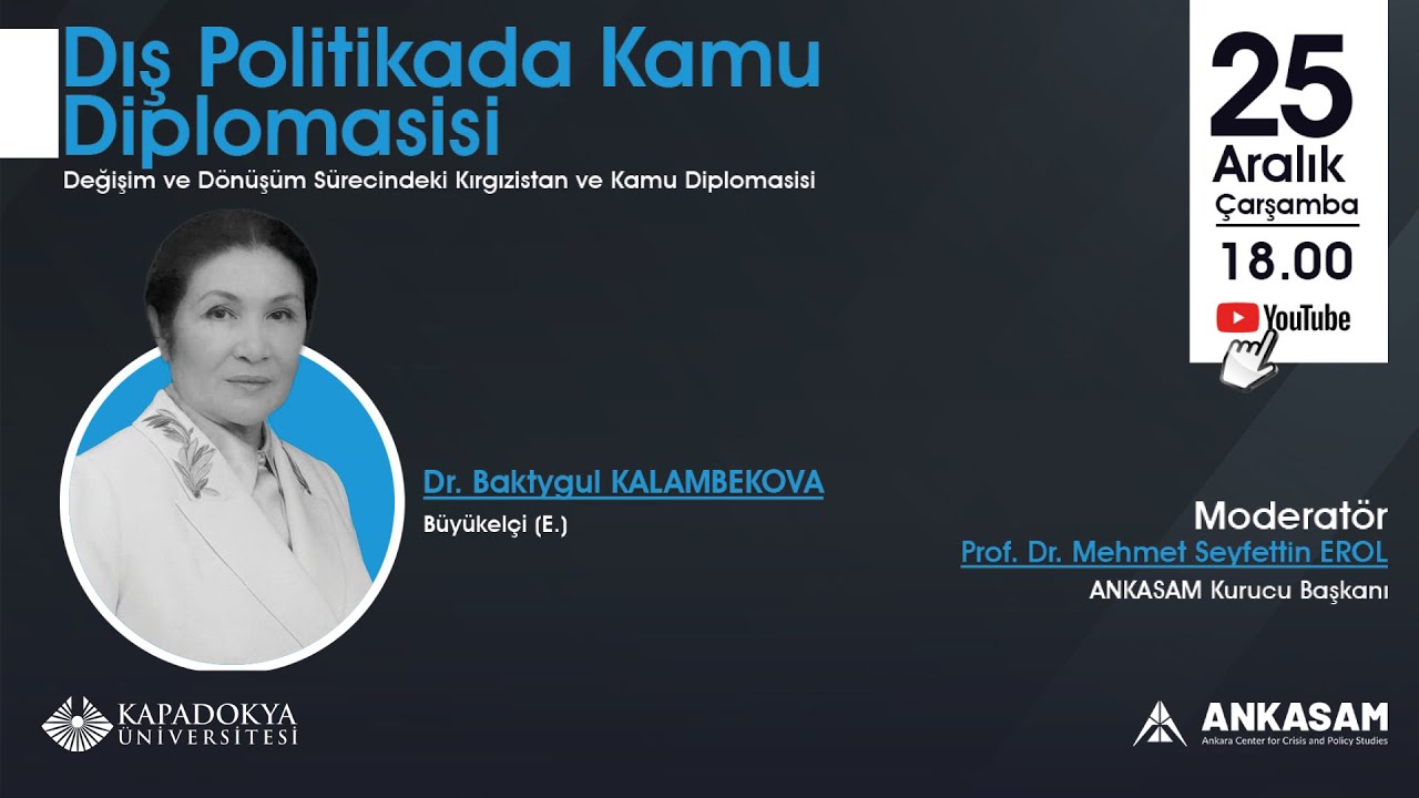 Değişim ve Dönüşüm Sürecindeki Kırgızistan ve Kamu Diplomasisi