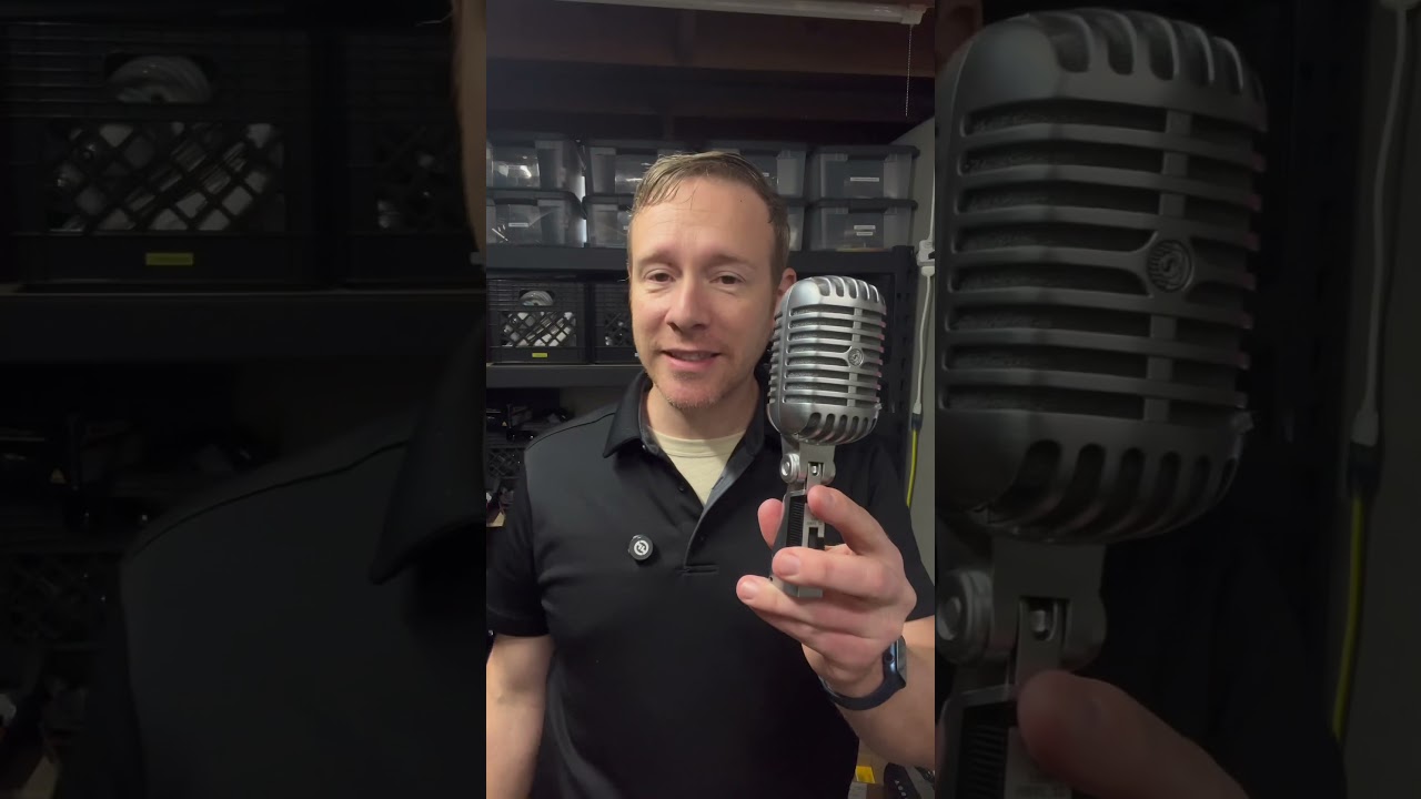 Microphone Roundup: Shure 55SH Dynamic Mic #AudioEquipment #MicrophoneReview #ShureMicrophones
