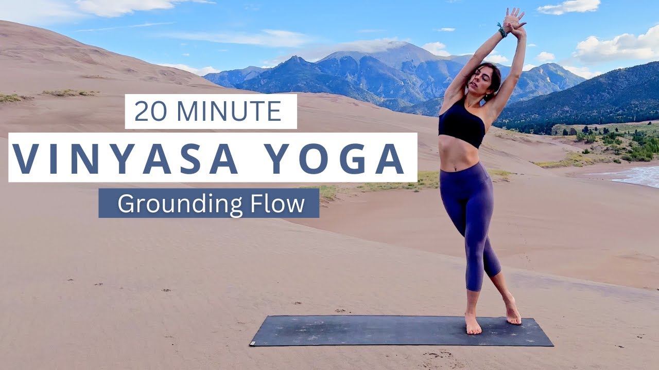 20 Minute Grounding Vinyasa Yoga (Nature Inspired Total Body Reset)