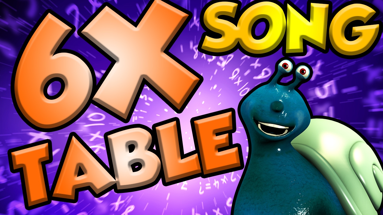 6 TIMES TABLE SONG - 6x TABLE ADVENTURE