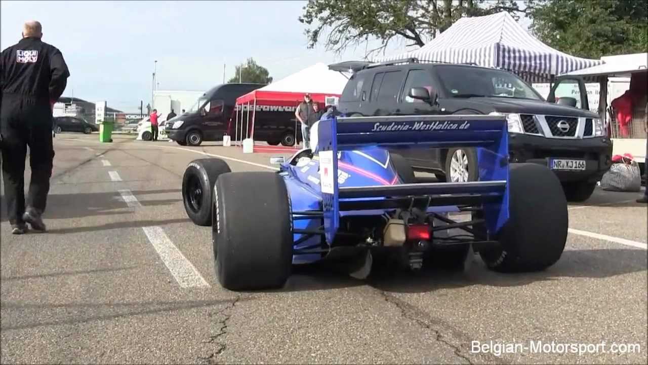 1991 Ralt RT23 F3000 testing at circuit zolder