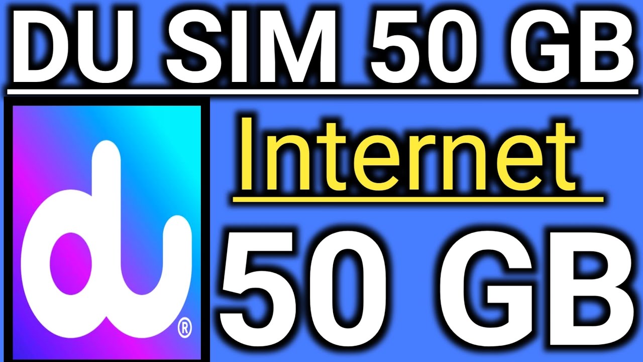 du sim 50 GB 30 GB 28 GB Internet offer